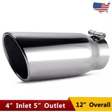 4" Inlet 5" Outlet 12" Long