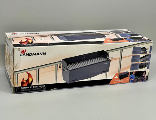 Holzkohle balkongrill landmann - balkongrill,