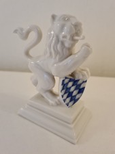 NYMPHENBURG original Bayerischer Löwe Porzellanfigur / NP 200 €