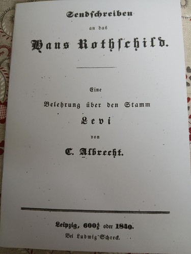 Sendschreiben das haus - sendschreiben, an