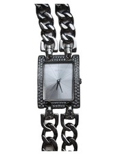 GUESS Damen Armbanduhr Silber Strass Elegant Modisch Glamourös