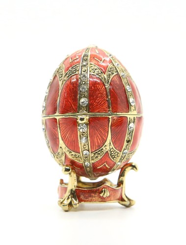 Rote emaille schmuck faberge - &,