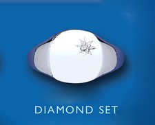 Herren Echt Diamant Kissen