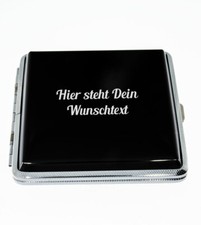 Zigarettenetui 20er schwarz