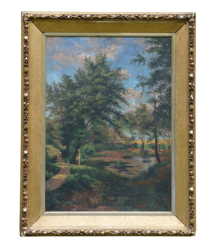 öl auf leinwand 19 - 19, jh