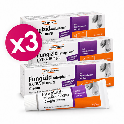 Fungizid ratiopharm extra - 3x,