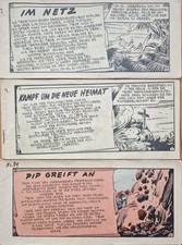 TIBOR● 3 Piccolo Hefte ohne Einband●Nr. 33, 37 und 84● Lehning Verlag● Zustand 4