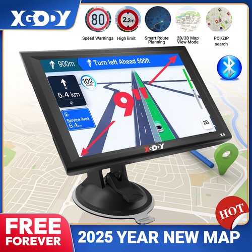 Xgody bluetooth truck navi - 9'',