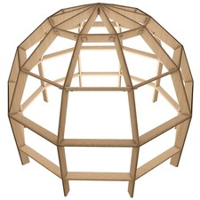 9,9/28m² Bausatz Gartenhaus