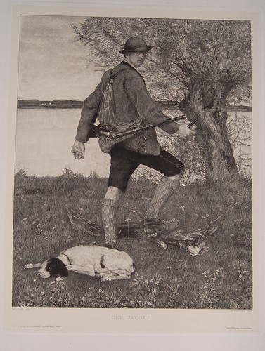 Wilhelm leibl jäger jagd - jäger,