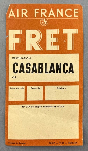 Air france casablanca vintage - air,