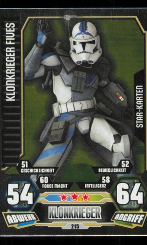 Klonkrieger fives star wars - klonkrieger,