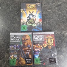 Star Wars The Clone Wars Film + Star Wars Clone Wars Staffel 3 Volume 3 + 4 OVP