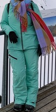 Skianzug Damen zweiteilig Grösse 40 in lindgrün
