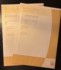 Fachkraft für Gastronomie (AO 2022) IHK-ZWISCHENPRÜFUNG (Herbst 2024 und Herbst