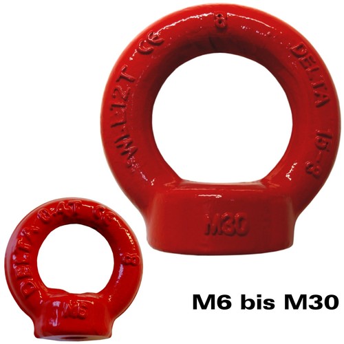 Ringmutter hochfest gk8 m8 - ringmutter,