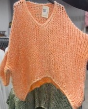 Pullover Poncho Grobstrick