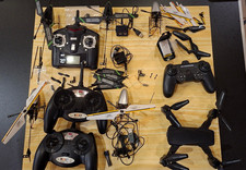 Quadrokopter /Helikopter Konvolut Funktionsfähig/Defekt/ Ersatzteilspender