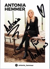 Original Autogramm Antonia