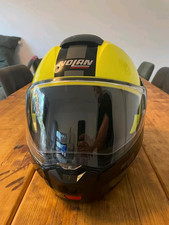 Motorradhelm Nolan N90-3, XL = 62, neuwertig, Klapphelm, gelb-schwarz, ncom, ESS
