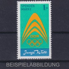 DDR Spendenmarke - Junge Welt