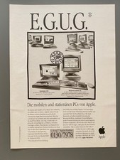 Apple PC Powerbook MacIntosh Computer retro 1994 Vintage Ad Werbung Reklame V1