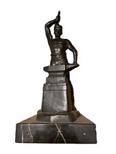 Schmied Bronze Signiert  RF