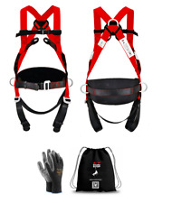 Profi Baumpflege Auffanggurt Fallschutz Absturzsicherung Klettergurt Dachdecker 