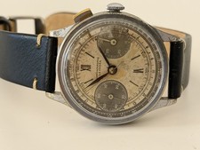 Leonidas Chronograph - Mono Pusher - Rare - Militär ?