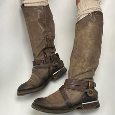 AS98 Harness Lederstiefel mit