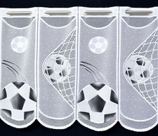Fußball Scheibengardine