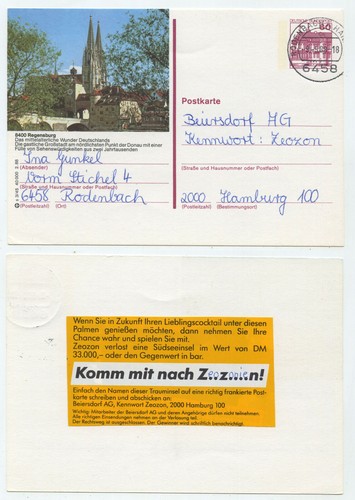 90786 ganzsache 138 - -,