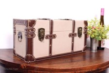 Retro Transportkoffer / Überseetruhe / Couchtisch / 2 Größen / M / Spielzeugtruh