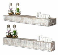 levandeo Wandregal Holz Massiv