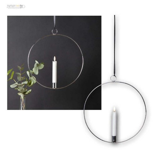Led stab kerze edel 3d - edel, "3d