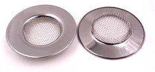 Abflußsieb 2 Stück Edelstahl für Waschbecken Spülbecken Haarsieb Dusche Sieb