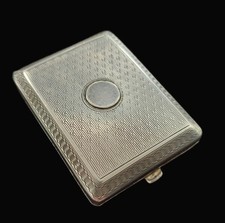 Sterling Silber Streichholzschachtel Etui von Henry Wilkinson Ltd Birmingham 1926 & Inhalt