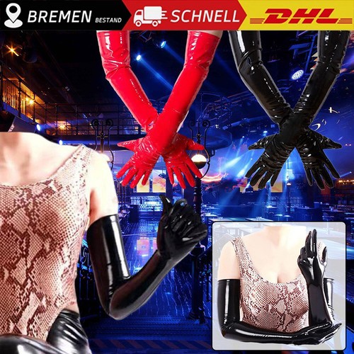 Sexy damen wetlook - damen, lang