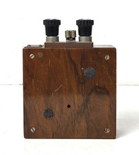 Alte HF-Spulen für Funktechnik der 1930er/40er Jahre, "60...110 m", Holz-Kasten