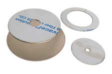 Aluminium Ring Platte Alu Blech Scheibe mit Mittelloch 1,5 mm gelasert AlMg3