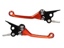 ZAP Kupplungs-Bremshebel Set Flexs passt an KTM SX 65 85 Freeride orange