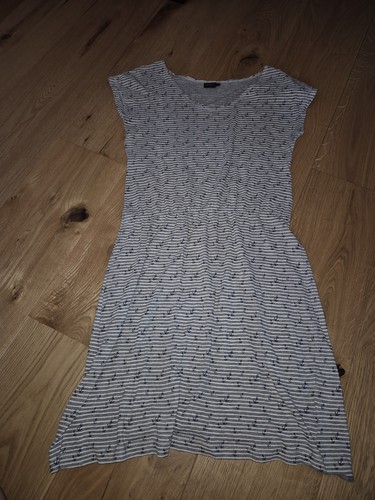 Ngs kleid grau gestreift - kleid,