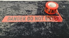 Absperrband: "DANGER DO NOT ENTER", 80mm