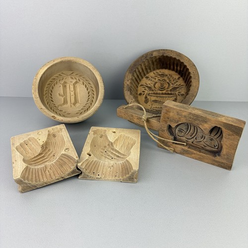 Sammlung antiker holzmodel - sammlung,