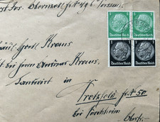 DR 1941 Brief Hindenburg MiF *