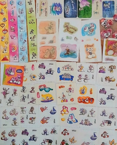 Alle diddl sticker xxl - sticker,