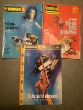 3 x Kommissar X Romanhefte Kriminalroman Pabel Verlag