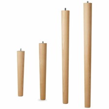 Tischbein Buchenholz Ø 60/40