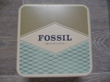 FOSSIL Blechdose Quadrat