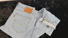 LEVI´S 502  Big "E" Jeanshose Gr. W31/L32, hell blau, neuwertig